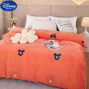 Disney Пододеяльник 150х210 см из зимнего молочного велюра, толстый флис, рисунок M Bear