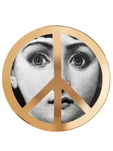 Настенная тарелка variazioni n.405, 26 см, Fornasetti, черный