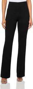 BOSS Женские брюки Jaslim расклешенные из джерси с эластаном, Black Oil