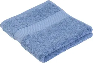 Полотенца Gözze "New York", (2 шт.), в наборе, современные однотонные цвета, со структурированной каймой, чистый хлопок 50х100 см (2 шт.), цвет fjord