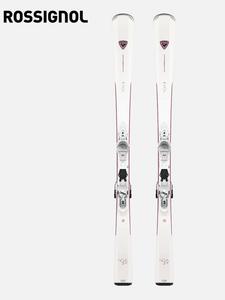 Rossignol Новые женские двухбортные лыжи, для снежных склонов, профессиональное снаряжение для катания по снегу, начальный уровень, рост 162 см, универсальный размер