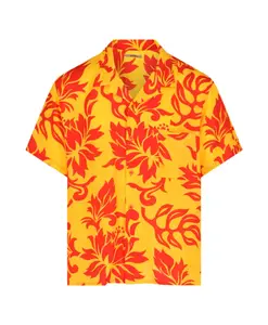 Рубашка с короткими рукавами Erl, мультиколор