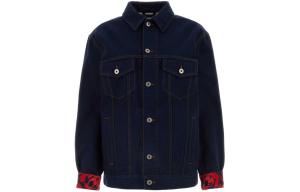 Джинсовая куртка женская темно-синяя Burberry