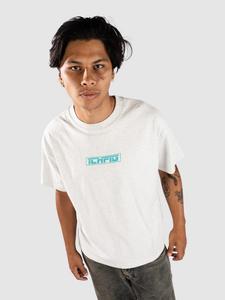 Футболка ICHPIG Strike Logo T-Shirt, white marle/teal