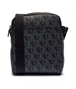 Сумка мужская Calvin Klein Jeans с монограммой логотипа, черный