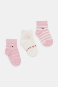 3 пары детских носков Tommy Hilfiger, розовый