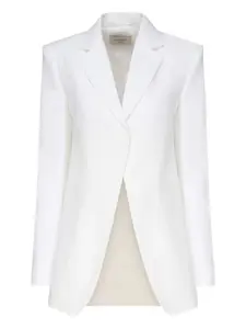 Блейзер с потайной застежкой MAX MARA, белый