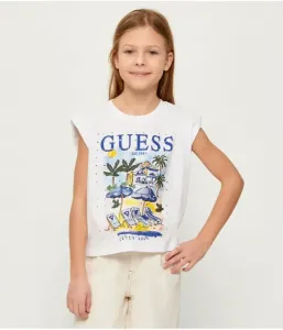 Блуза oversize fit Guess, белый