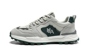 Мужские повседневные кроссовки Men's Low top HLA, серый/зеленый