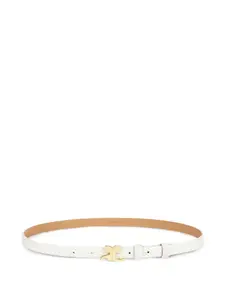 Кожаный ремень Viper Courrèges, белый