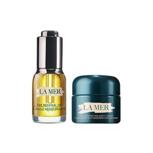 HAILANZHIMI сыворотка-масло Miracle Night набор для ухода за кожей успокаивающий и восстанавливающий 15мл+30мл/15мл+60мл LA MER, Two-Piece Set A: Miracle Serums Oil 15ml+Miracle Night Cream 30ml