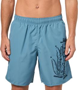 Мужские шорты Lacoste с принтом Stamp, Dark Blue