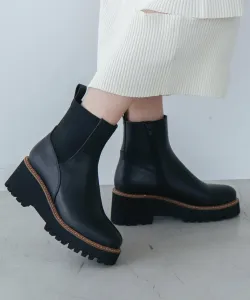 Короткие ботинки с подошвой толщиной 6,5 см и боковыми вставками Evol, цвет Bl