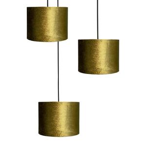 Подвесной светильник Masterlight Venus D IV, бархат / сталь - 3-х ламповый