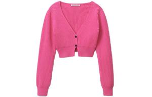 Майка-кроп женская розовая Alexander Wang