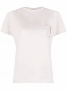 Футболка с круглым вырезом Fabiana Filippi, серый