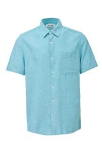 Рубашка на пуговицах классического кроя Salsa Jeans Birmingham, небесно-синий