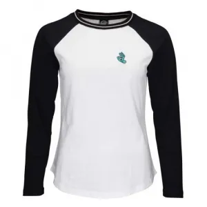 Футболка с длинным рукавом Santa Cruz Mini hand baseball, белый