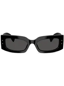 Солнцезащитные очки в прямоугольной оправе Dolce & Gabbana Eyewear, черный