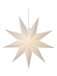 STAR Trading Декоративная люстра «Лиза» белого цвета - Ø 60 см