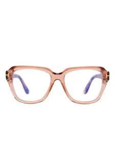 Очки в квадратной оправе TOM FORD Eyewear, розовый