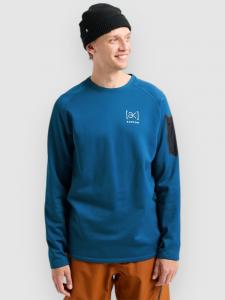 Свитер Burton AK Baker Stretch Fleece Crew Sweater, blue teal
