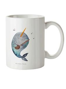 Детская кружка Нарвал гитара без слов в белом цвете Mr. & Mrs. Panda