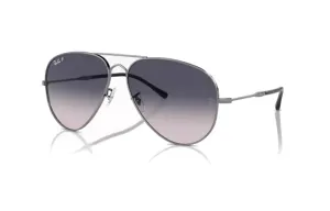 RayBan Солнцезащитные очки асимметричной формы унисекс серые Unisex Gray, Gray