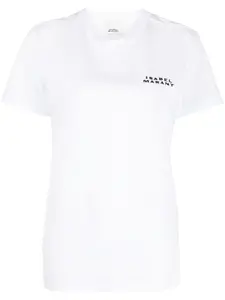 Футболка Vidal с логотипом ISABEL MARANT, белый