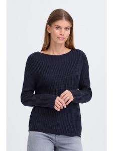 Oxmo Вязаный свитер OXKanna черного цвета