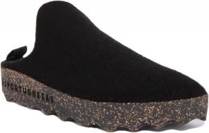 Мюли с закругленным носком, цвет розовый Asportuguesas, черный