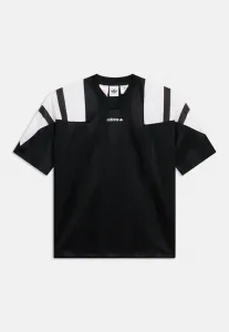 Футболка унисекс с объемным блочным принтом Adidas Originals, Black