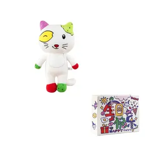 Креативная озорная кукла-котенок плюшевая кукла высота 35см/45см/60см/80см AZLCL
