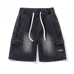 Джинсовые шорты Unisex Moderate Jeep, темно-серый