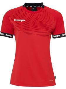 Спортивная рубашка Wave 26 Shirt Women красного цвета Kempa