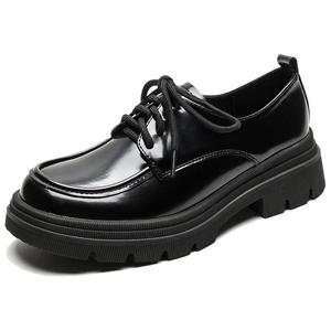 City camel Повседневные однобортные туфли женские черные