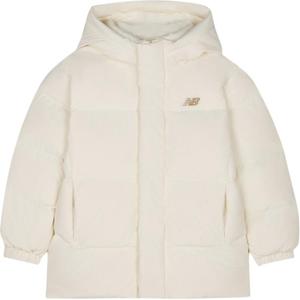 Пуховик FW25 детский New Balance, Ecru