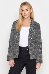 Блейзер из букле Pixiegirl Petite, черный