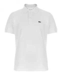 Поло с нашивкой с логотипом Lacoste, белый