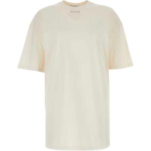 Футболка с круглым вырезом и треугольным логотипом Prada, белый