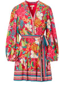 Adrianna Papell Летнее платье красного цвета