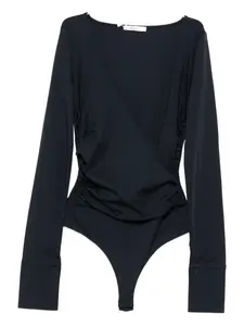 Боди с длинными рукавами Nigella Max Mara, синий