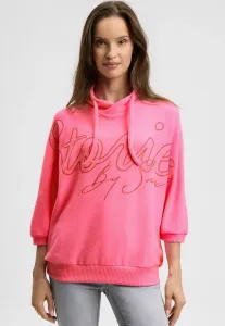 Джемпер mit с блестящим принтом Soccx, Neon Rose