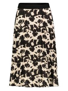 Юбка до колена Sublevel, бежевый/черный