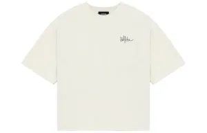 WE11DONE Футболка SS22 Unisex Ivory White