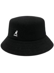Kangol панама с нашивкой-логотипом, черный