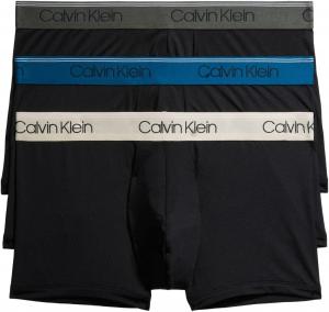 Комплект из 3 трусов-боксеров Calvin Klein Men's Underwear Micro Stretch, Black Bodies W/ Olive, Tapioca, Legion Blue Wbs
