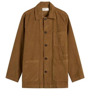 Универсальные рабочие рубашки из тонкого корда Universal Works, хаки