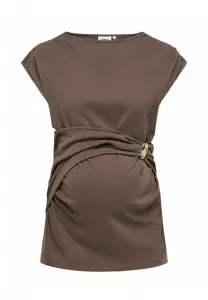 Базовая футболка olmevalyn Only Maternity, Chocolate Martini
