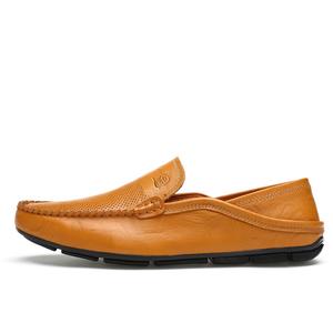 LAORENTOU Мужские повседневные туфли с низким верхом, желто-коричневые/черно-синие